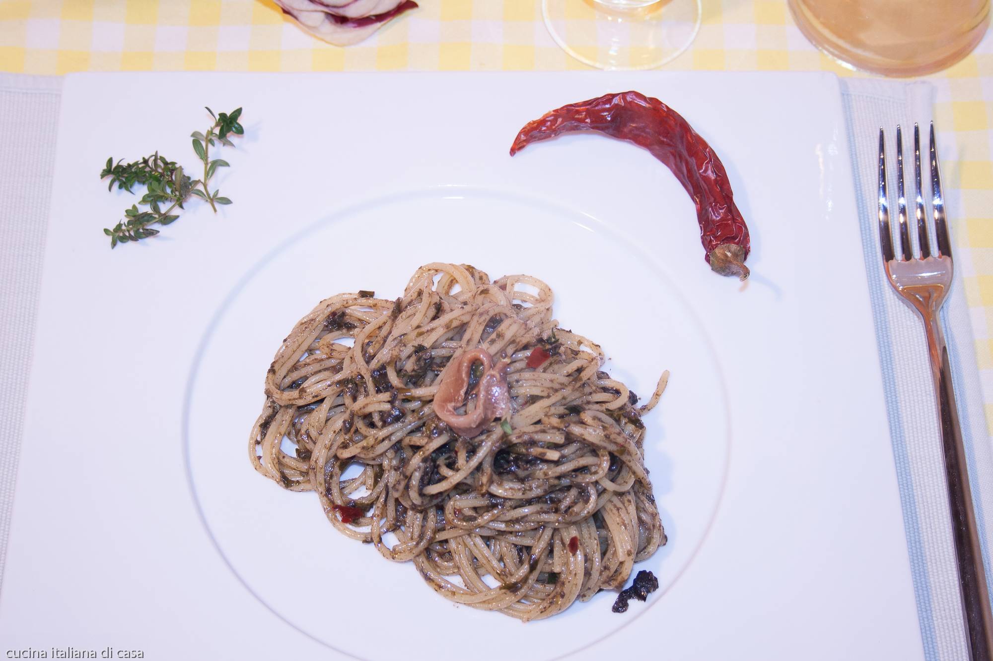 spaghetti alla puttanesca