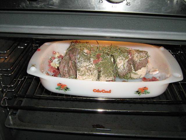 coscia di agnello in forno