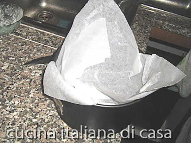 stampo di carta panettone milanese