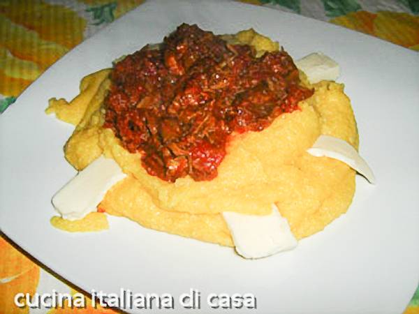 polenta ragu anatra