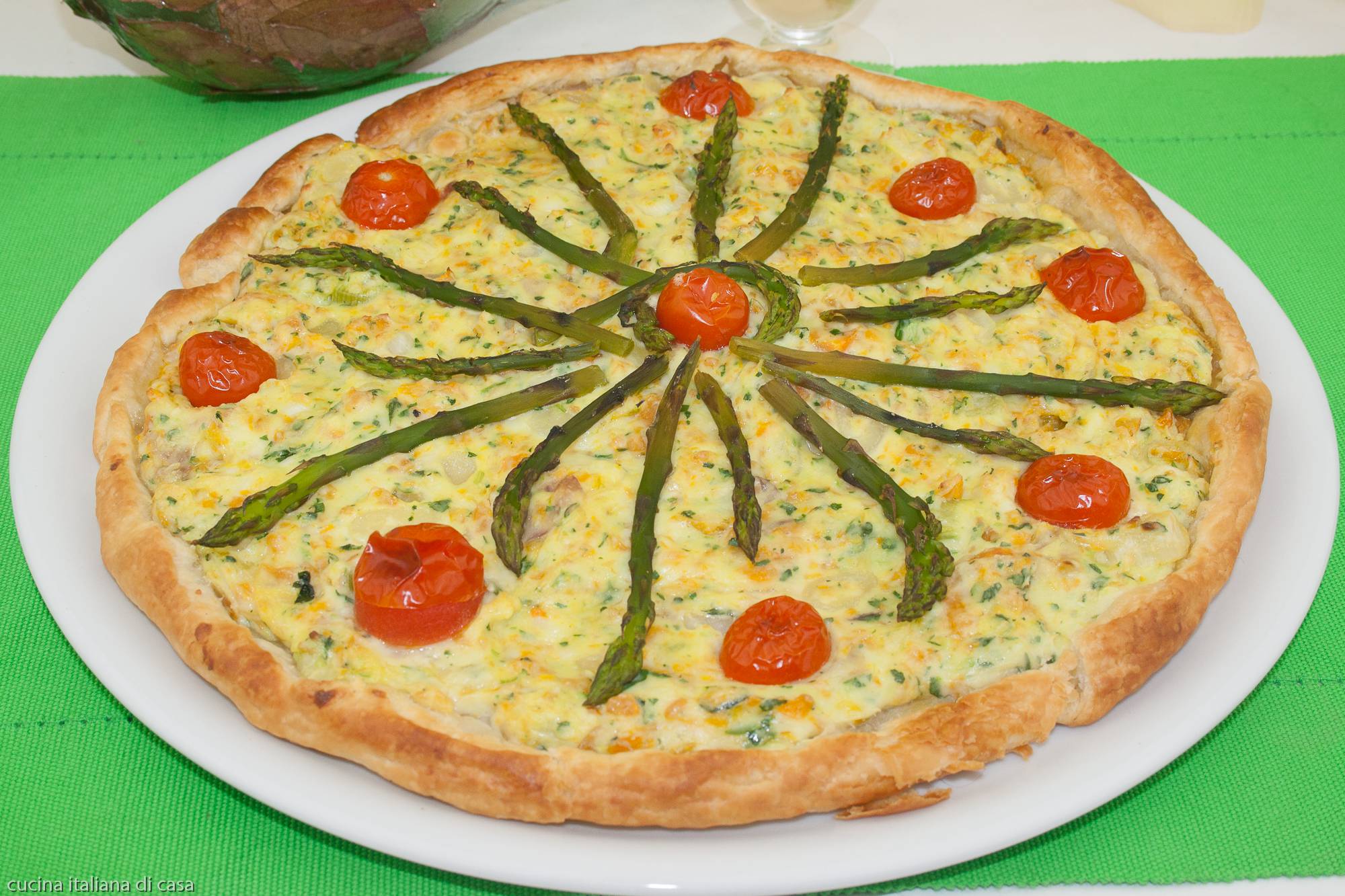 torta salata di asparagi