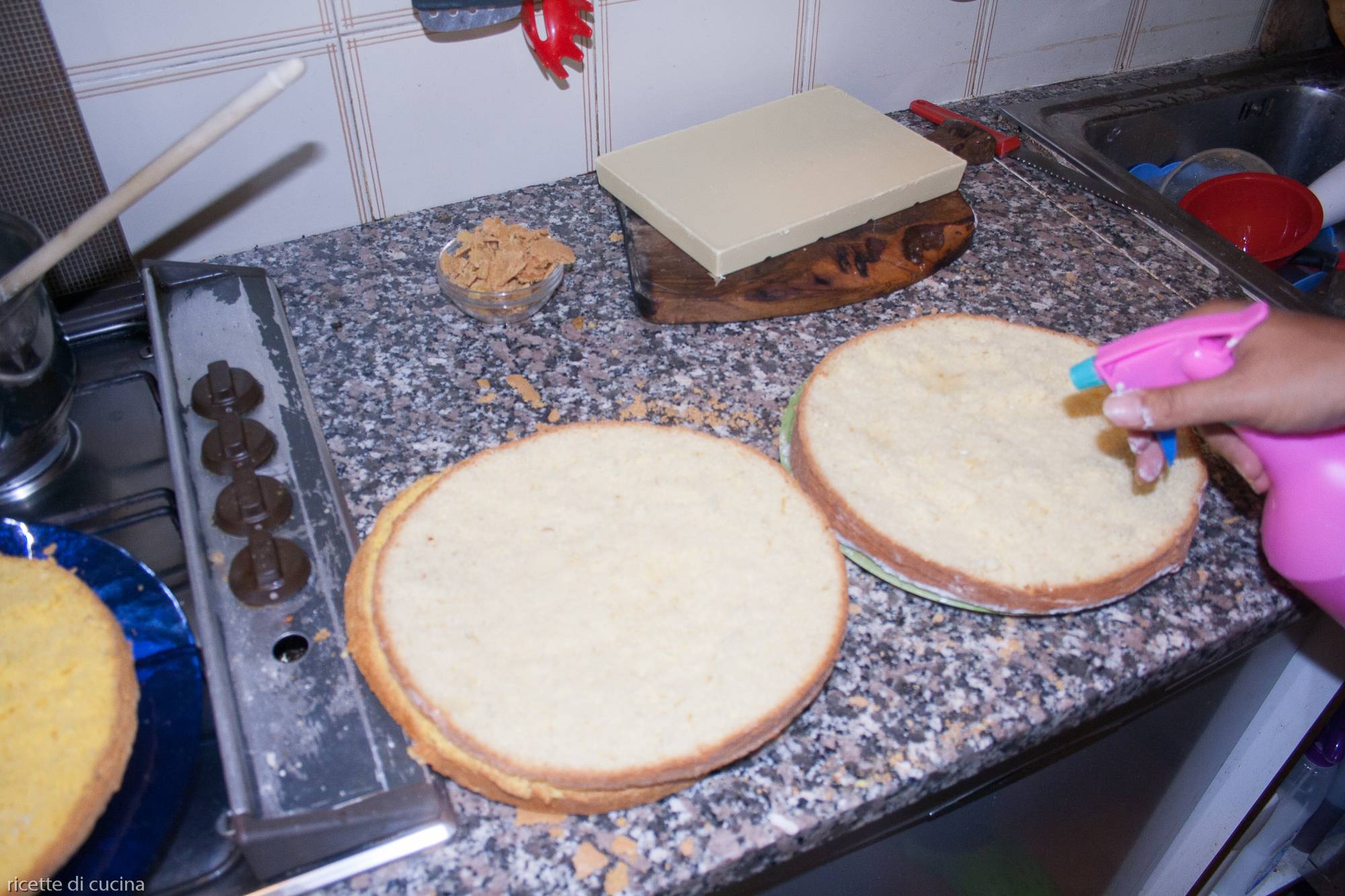 spruzzare bagna