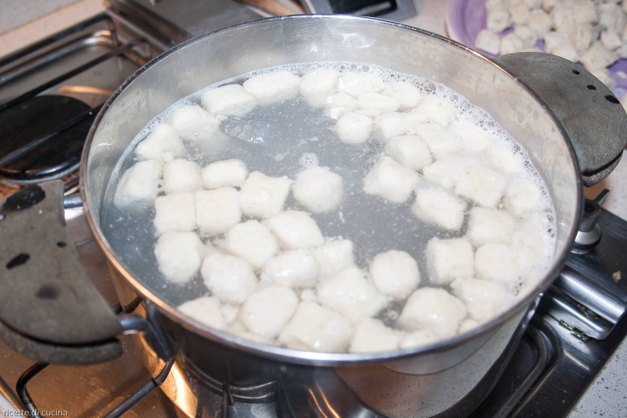cuocere gnocchi