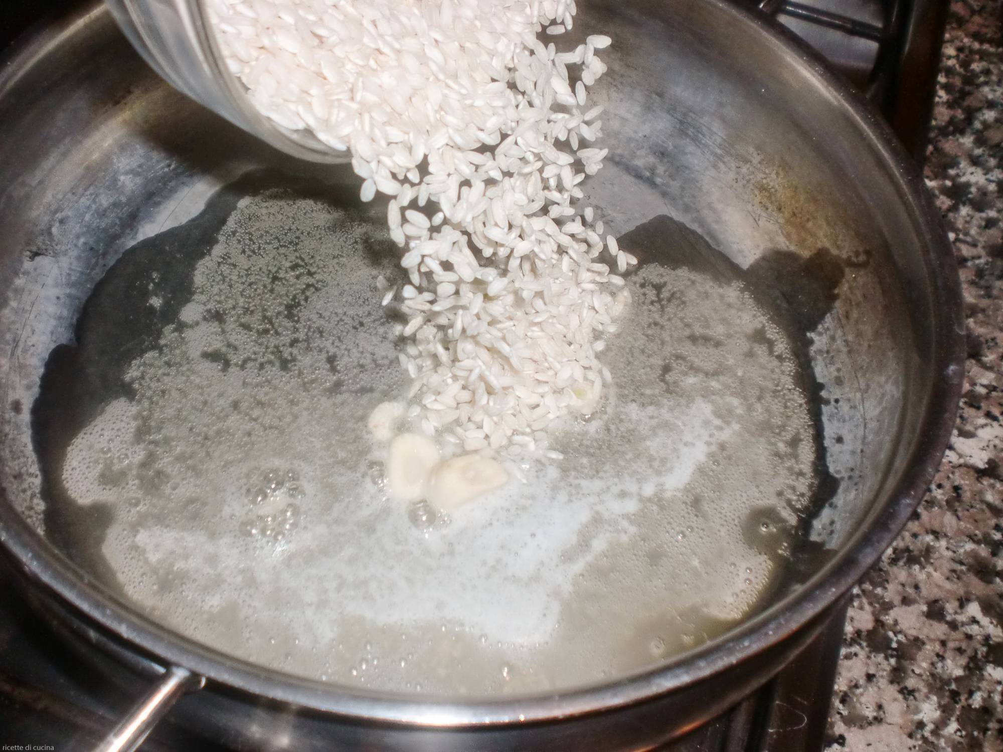 cucinare il risotto