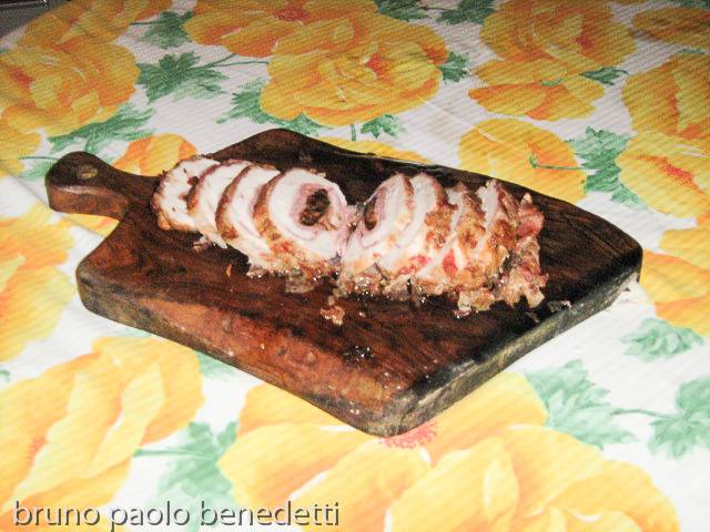 arrosto arrotolato tacchino