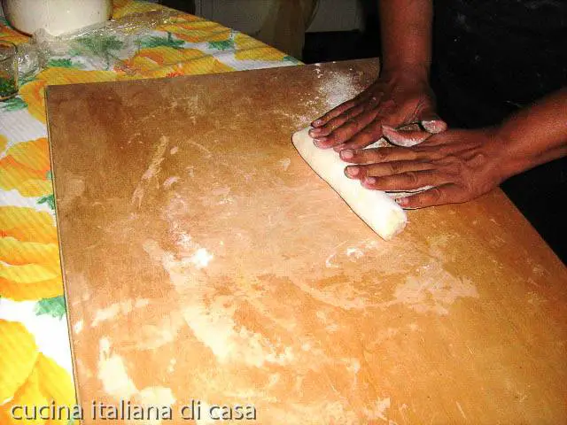 fare cilindro pasta