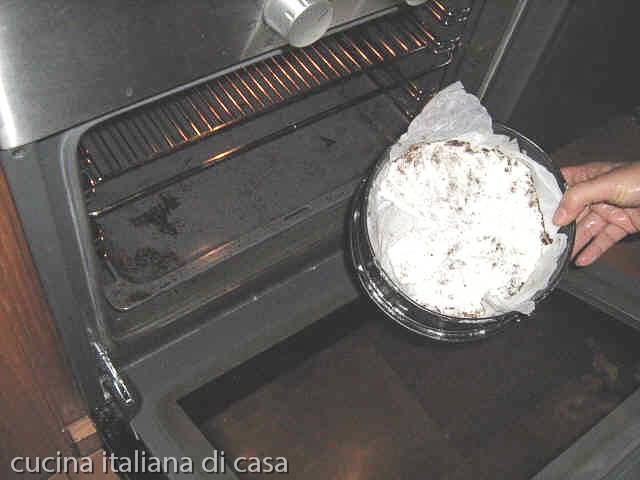 infornare panforte Margherita di Siena