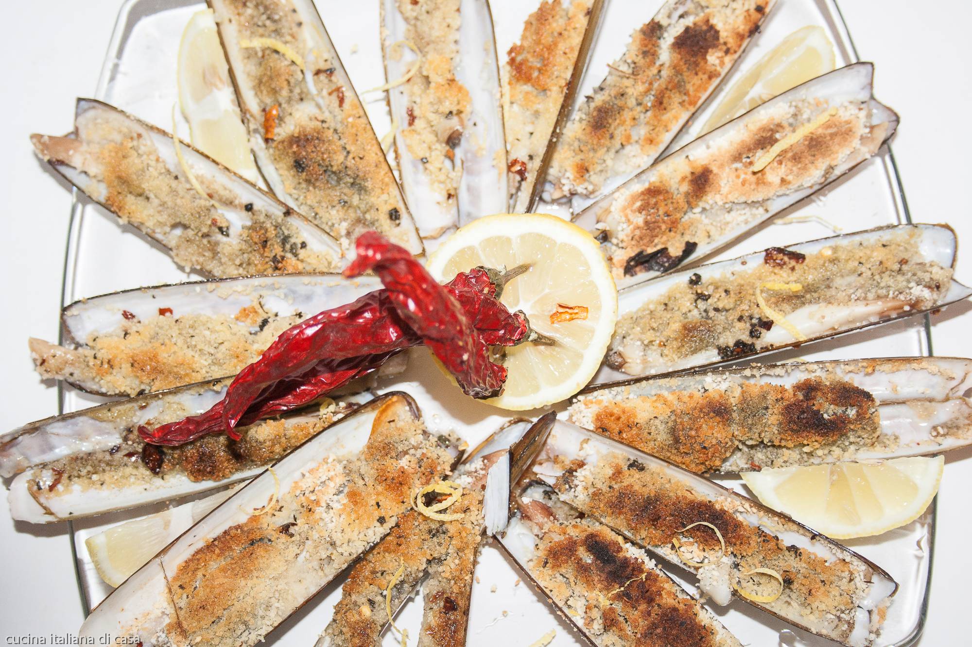 canolicchi gratinati