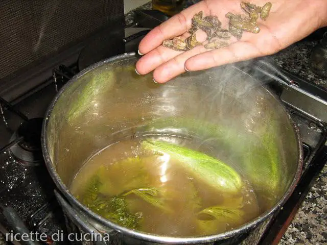 cottura preliminare chiocciole