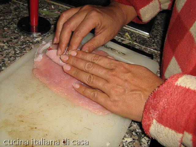 chiudere mortadella