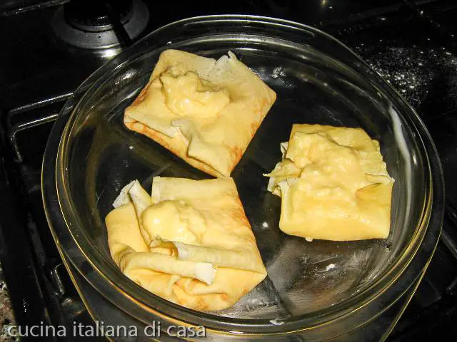 crespelle (creps) prima di cottura