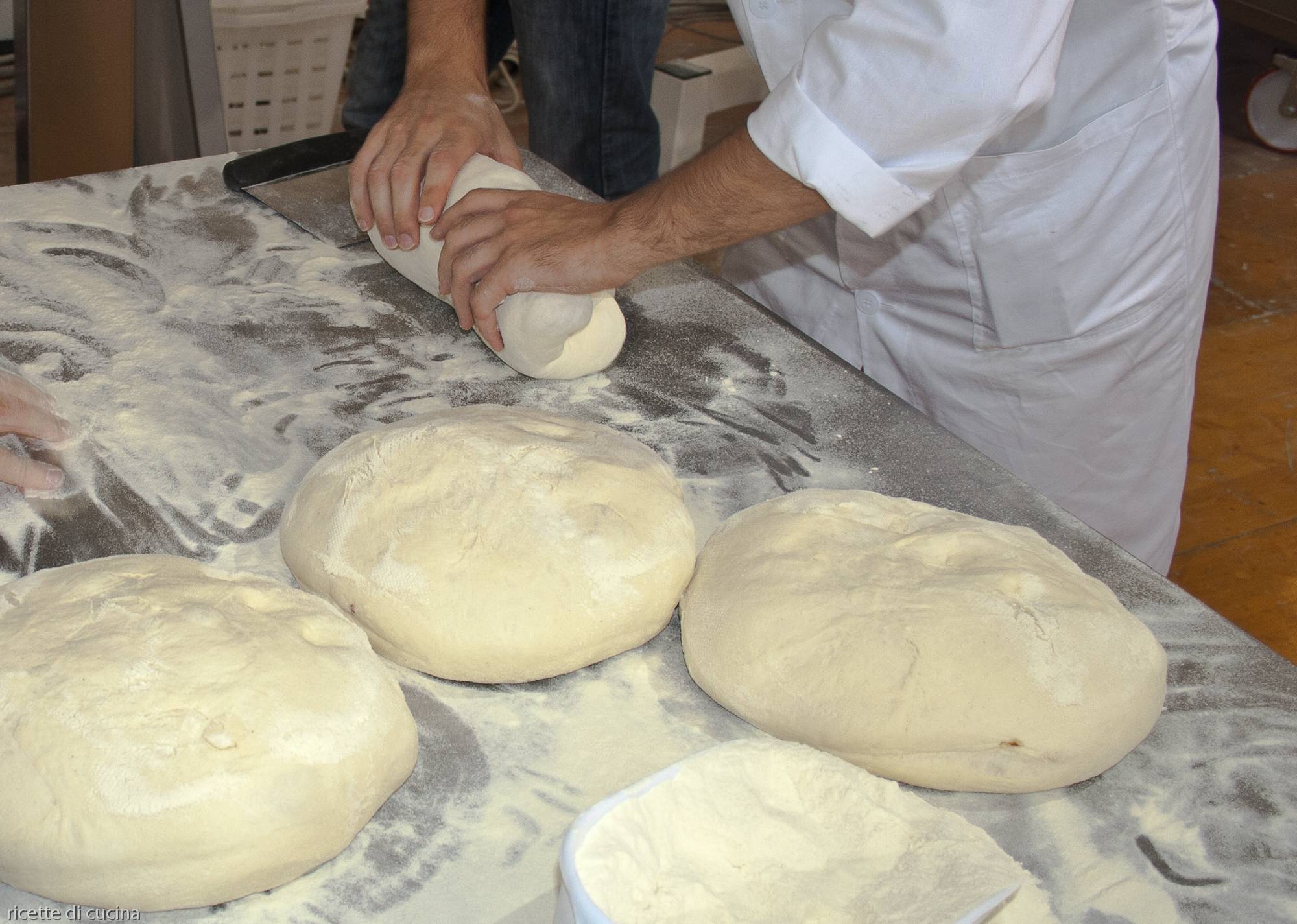 fare forma pane matera