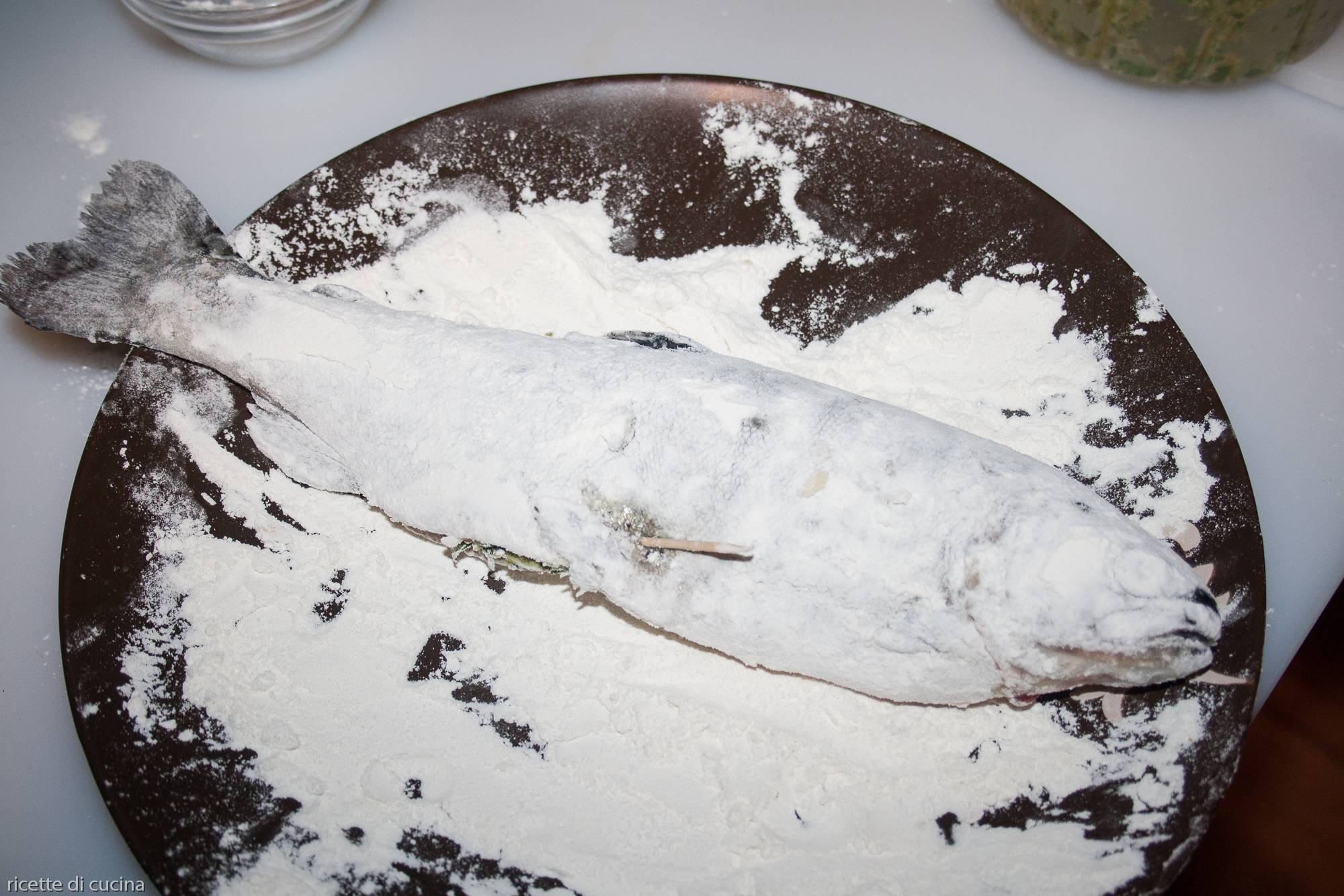 trota chiusa con stecchino