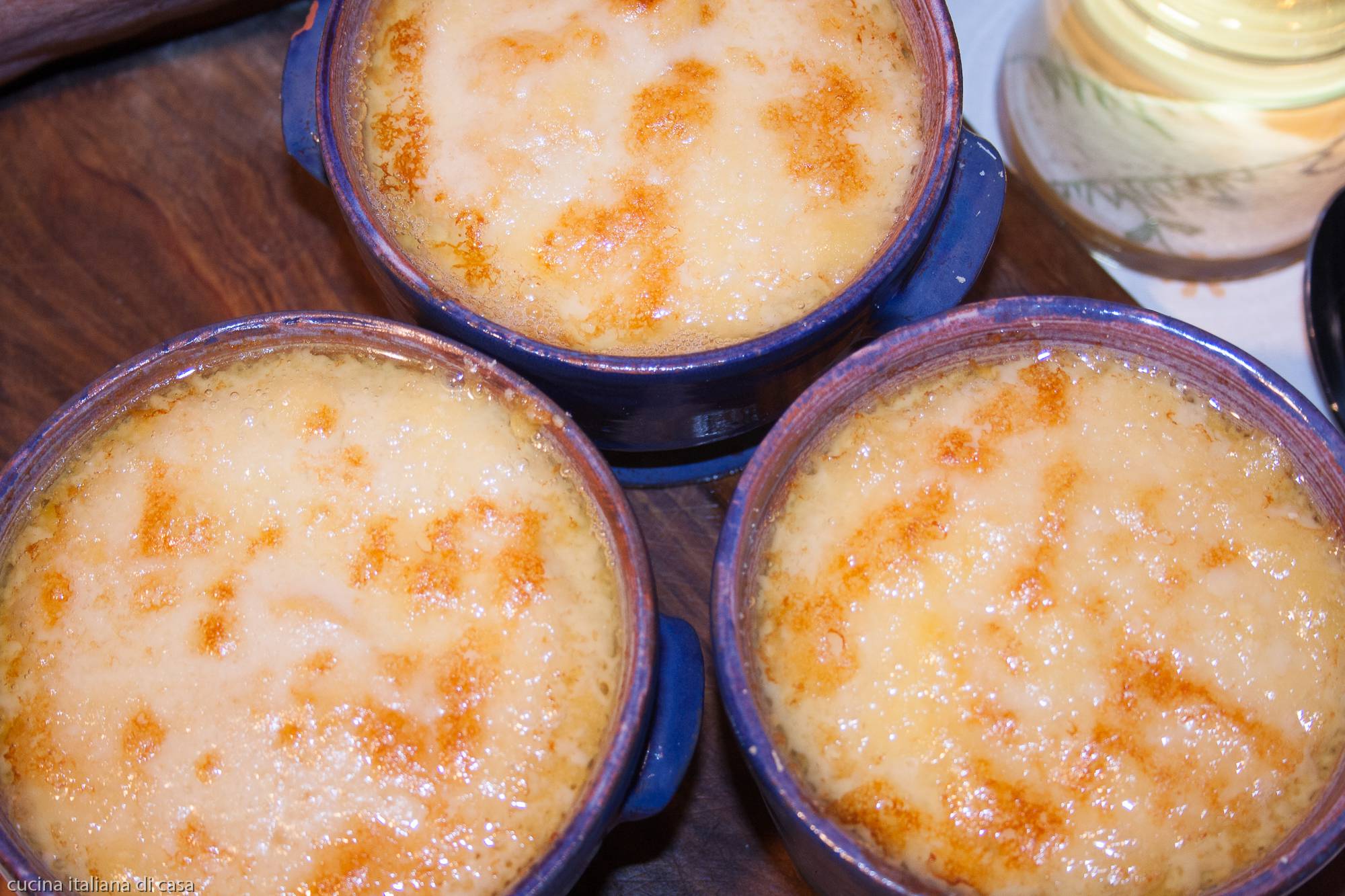 gratinatura della crema di zucca e patate