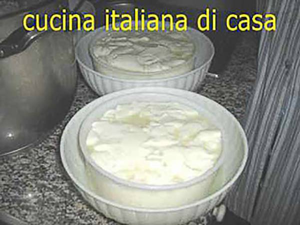 squacquerone in stampo