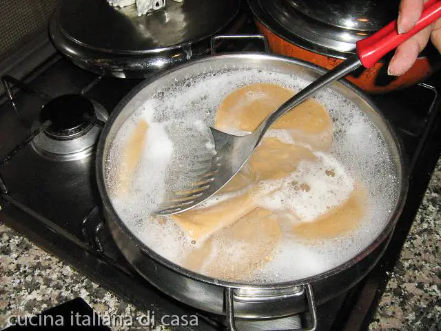 pasta di castagne cotta