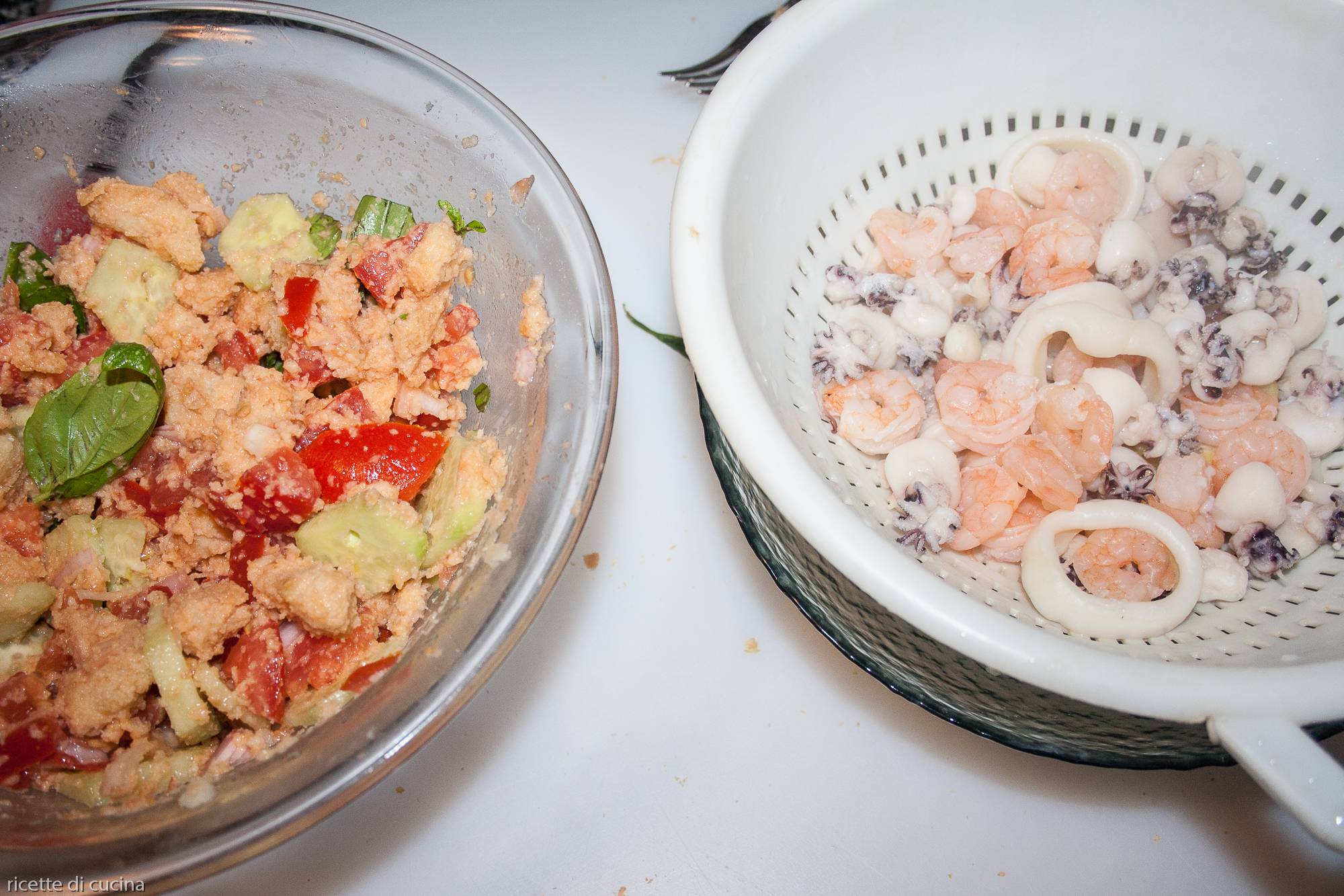 pesce e panzanella