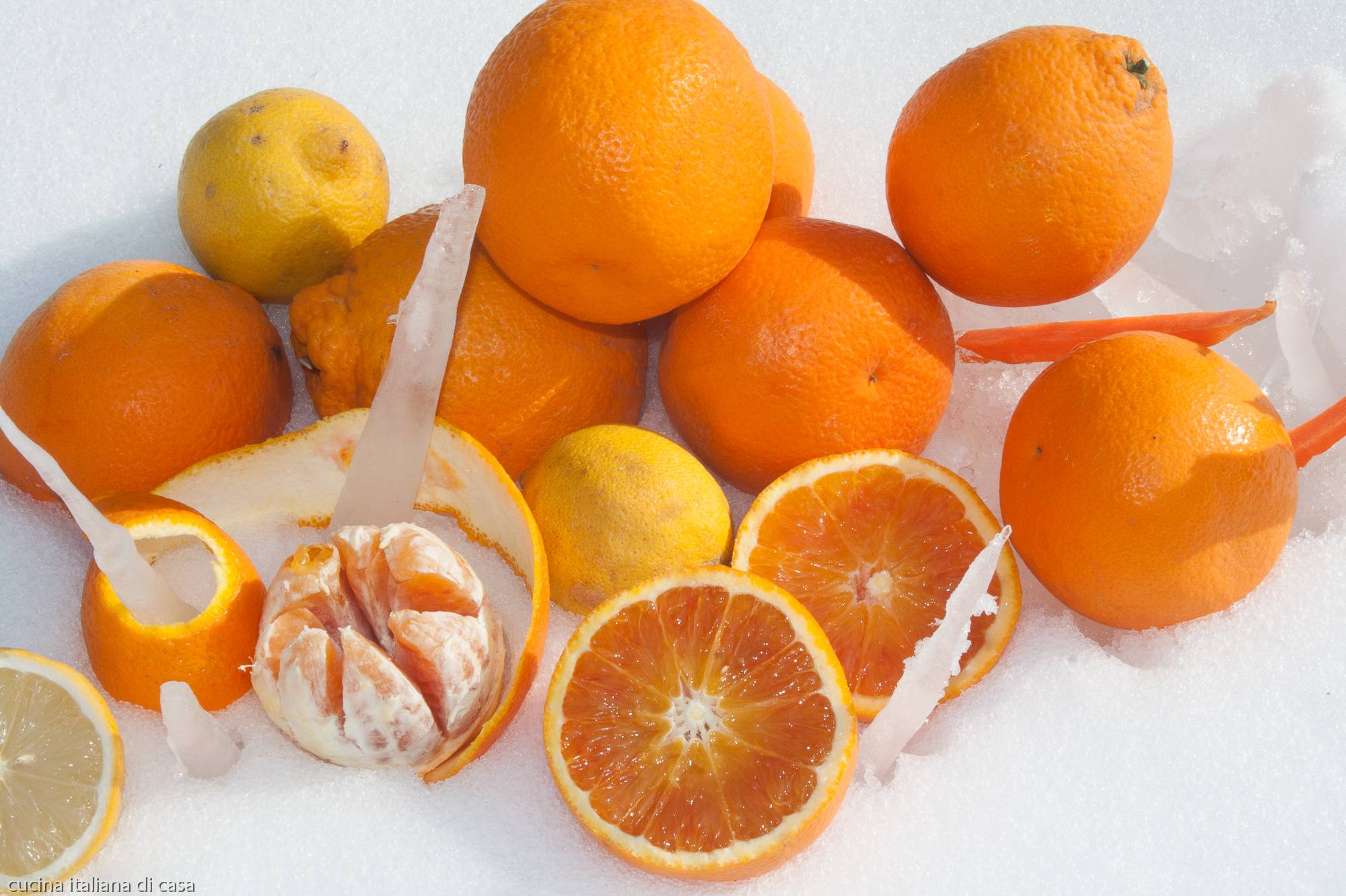 vitamine calorie usi in cucina arance