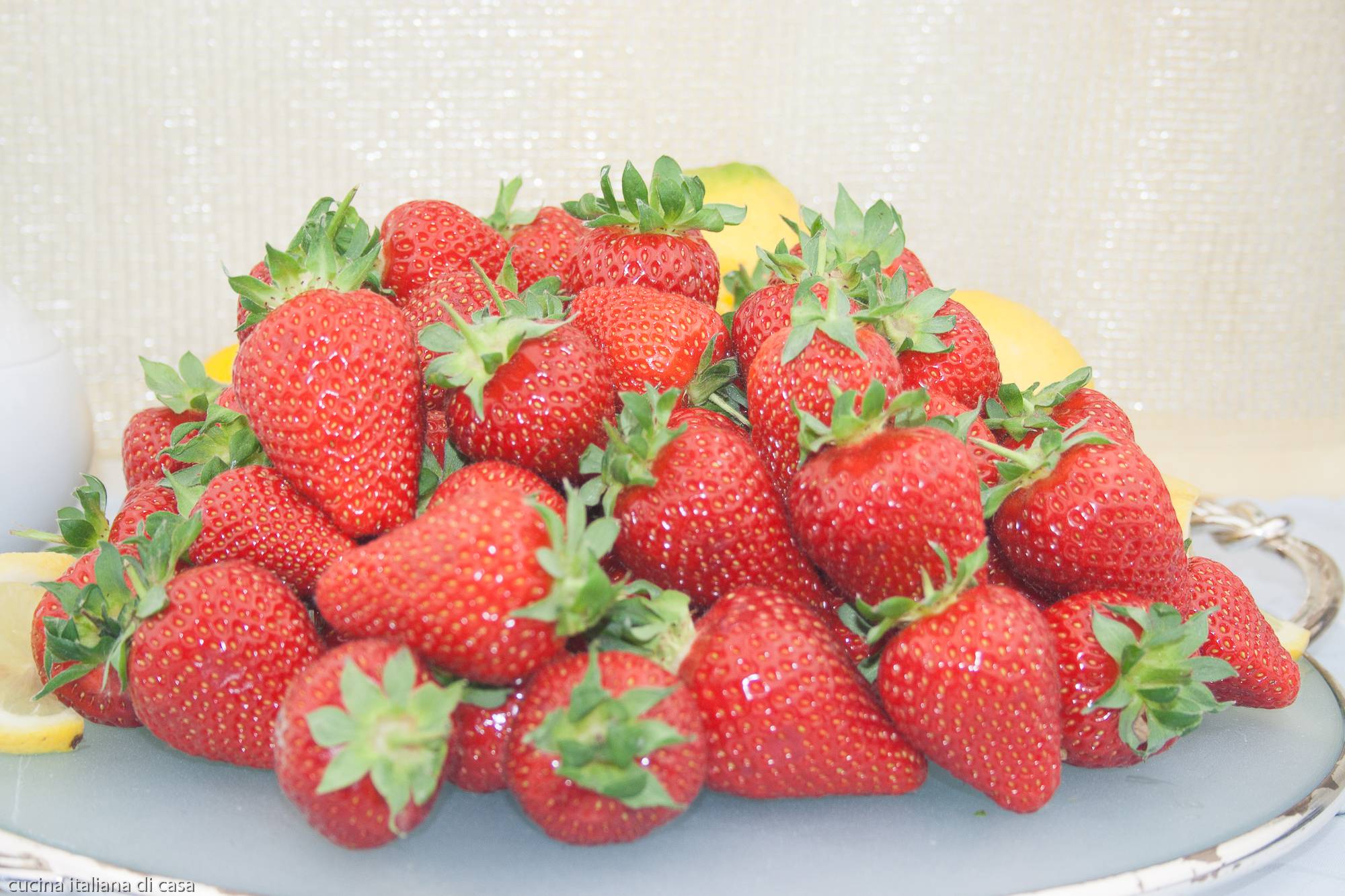 ricetta bavarese fragole