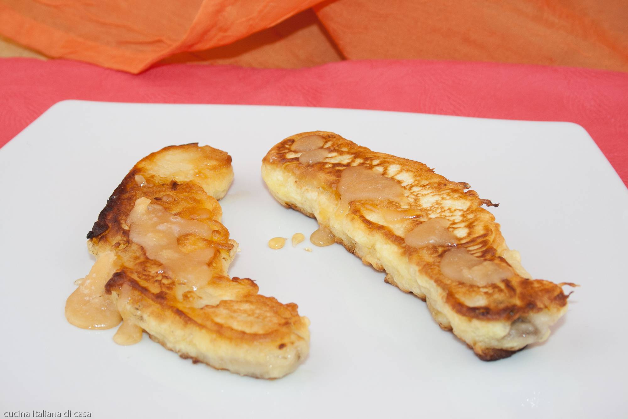 Banana fritta, ricetta facile e veloce per dessert, colazione o merenda di cucina cinese con foto