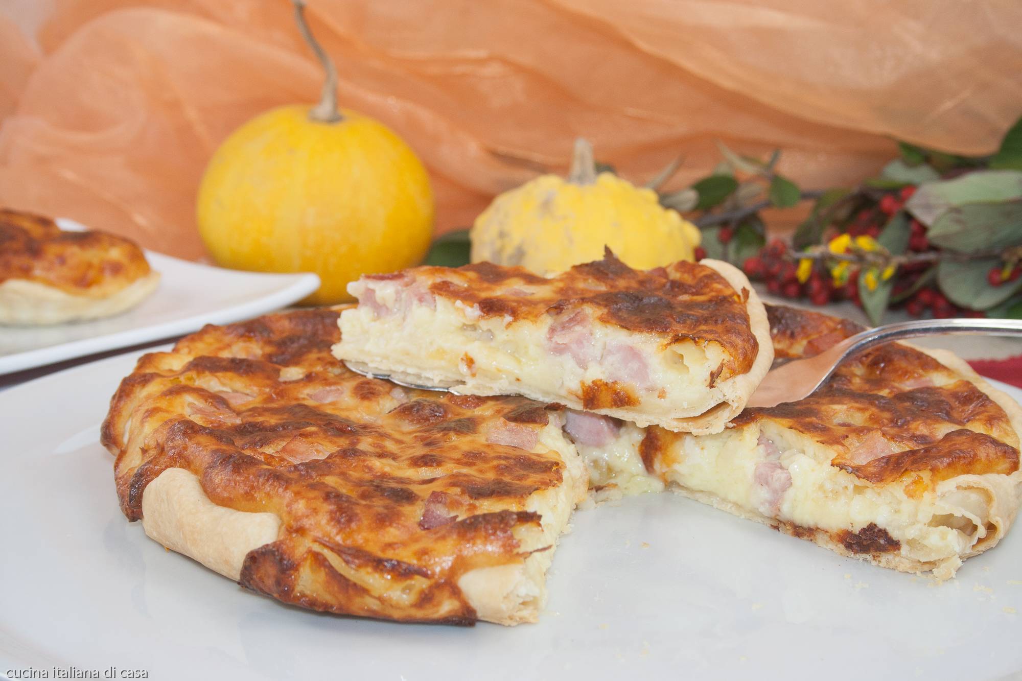 torta salata quiche loren ricetta