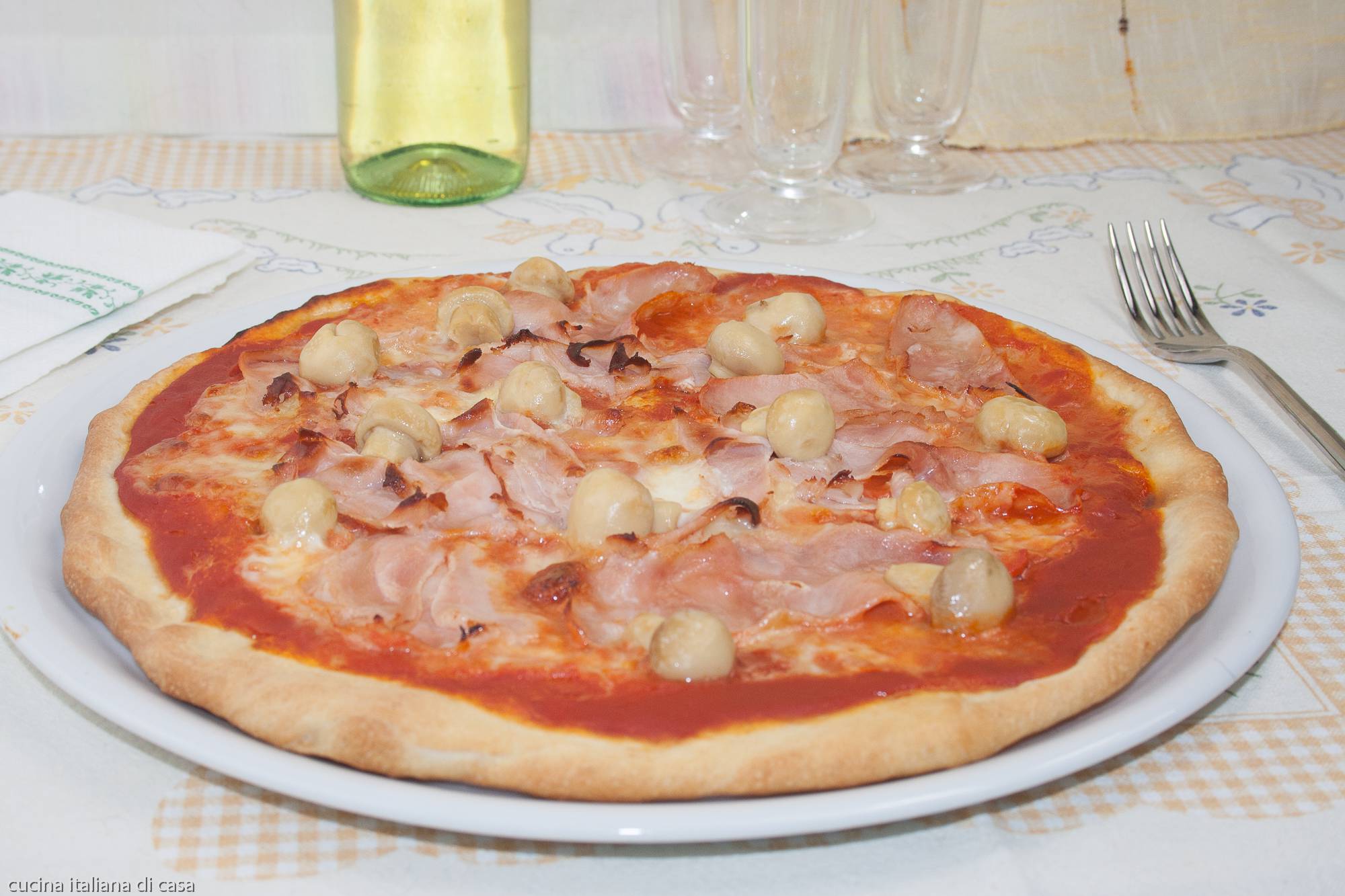 ricetta pizza regina