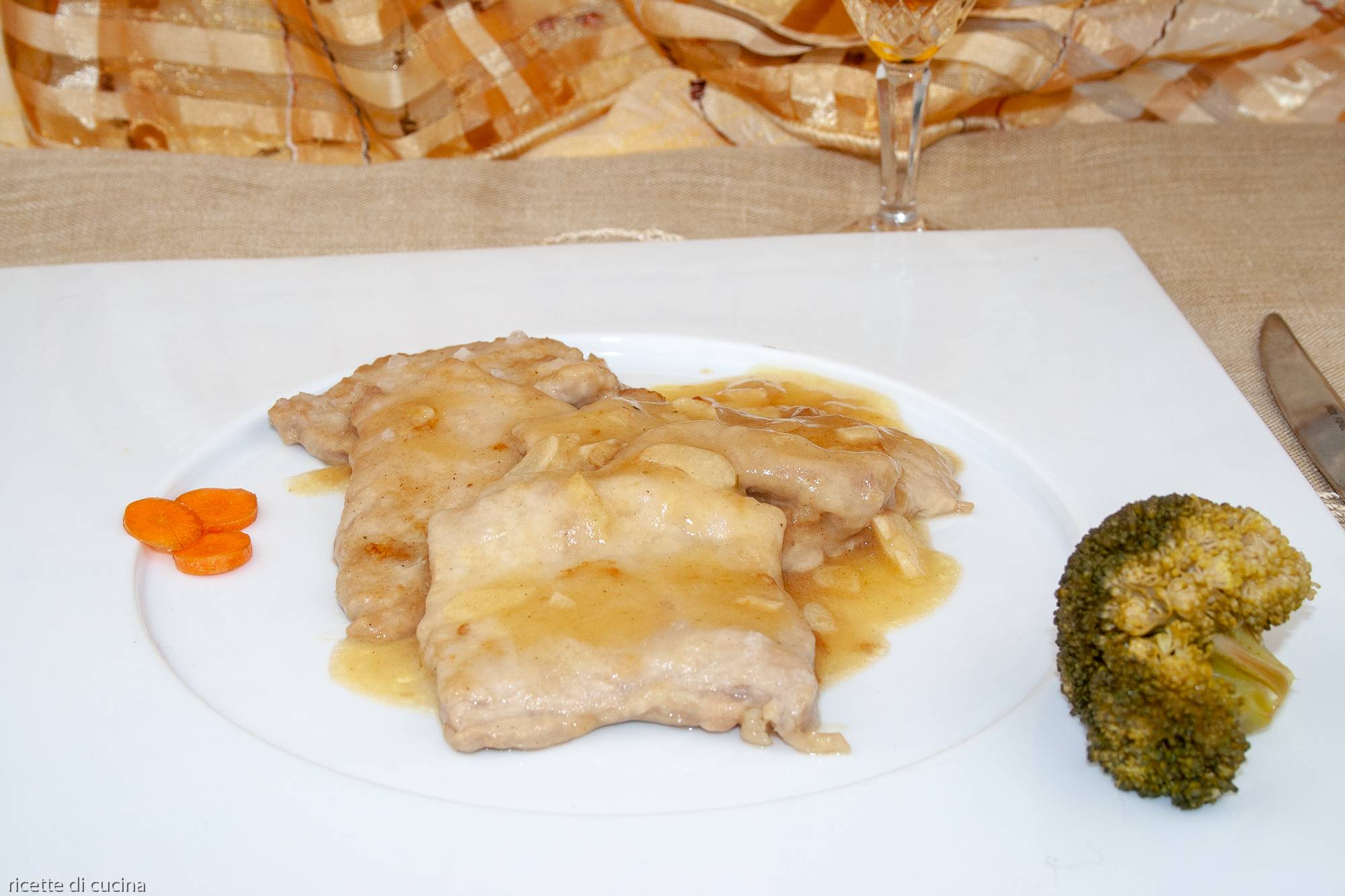 ricetta scaloppine marsala