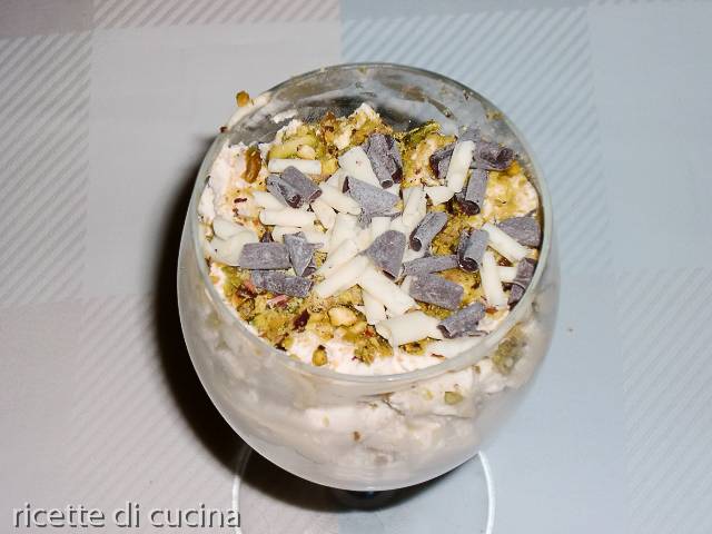 ricetta crema caffe pistacchi