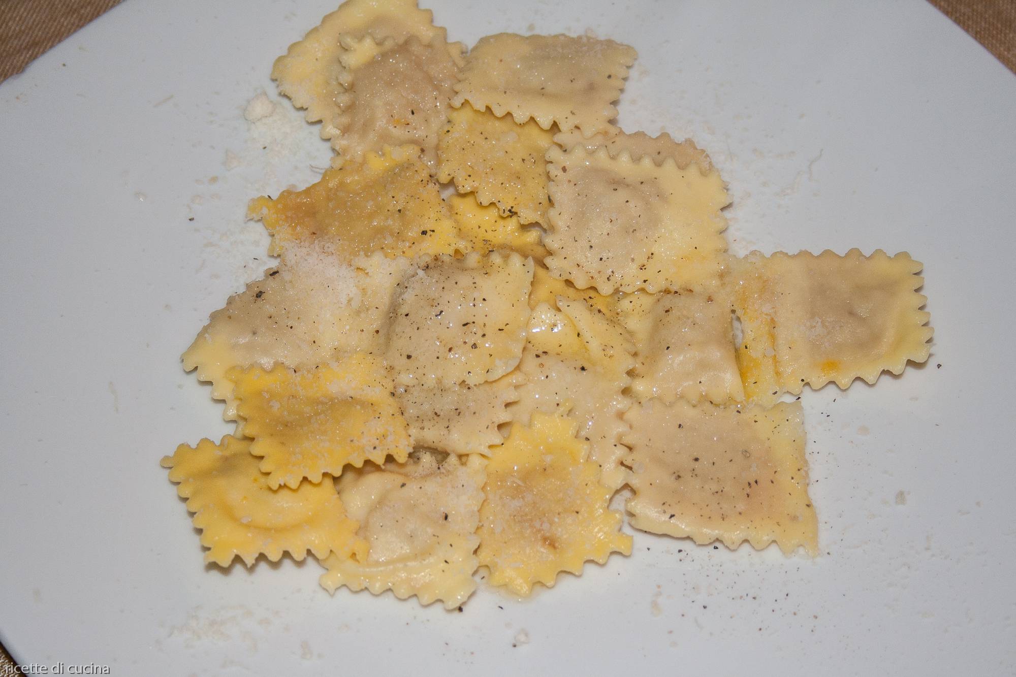 ricetta ravioli zucca