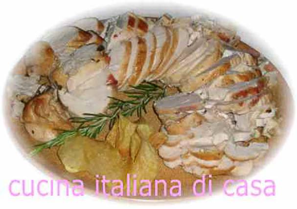 ricetta arrosto petti pollo arrotolato