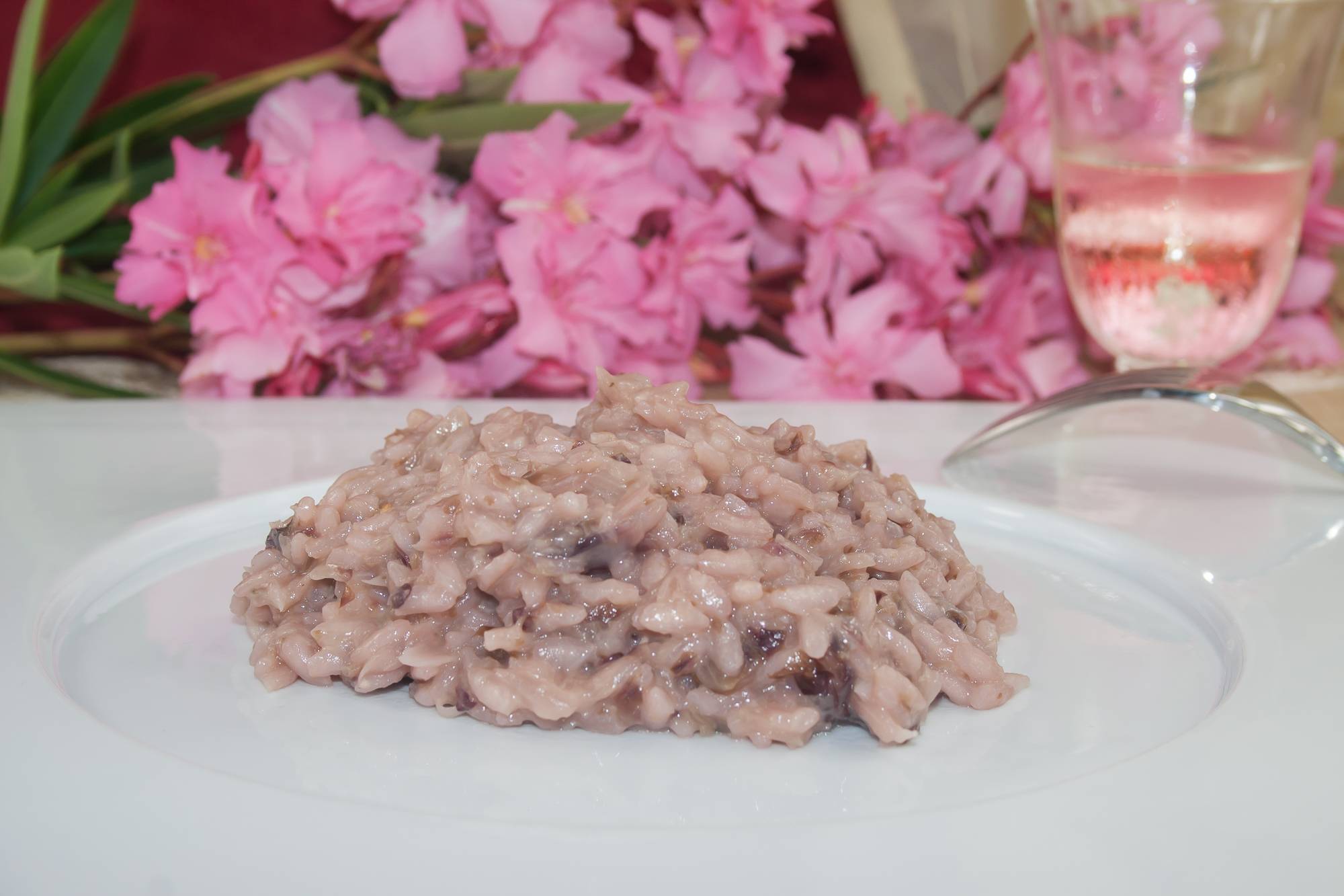 ricetta risotto radicchio rosso tostatura riso secco