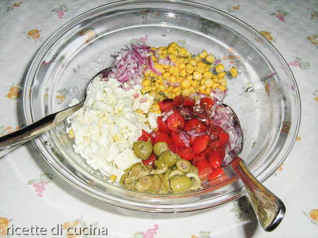 ricetta insalata feta