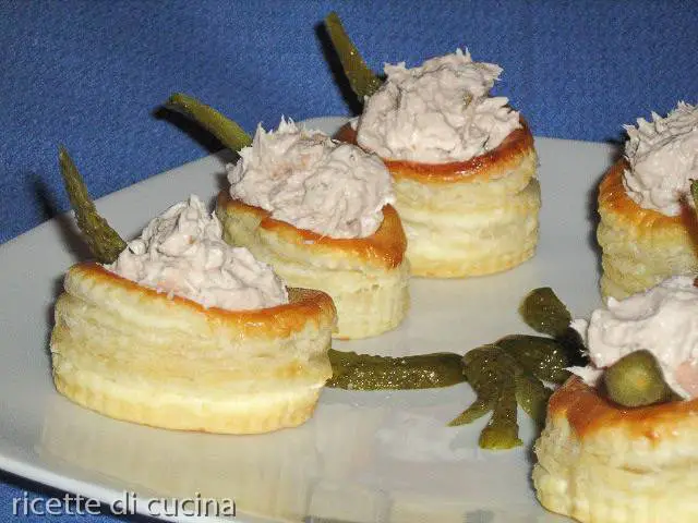 ricetta volovants spuma mousse tono