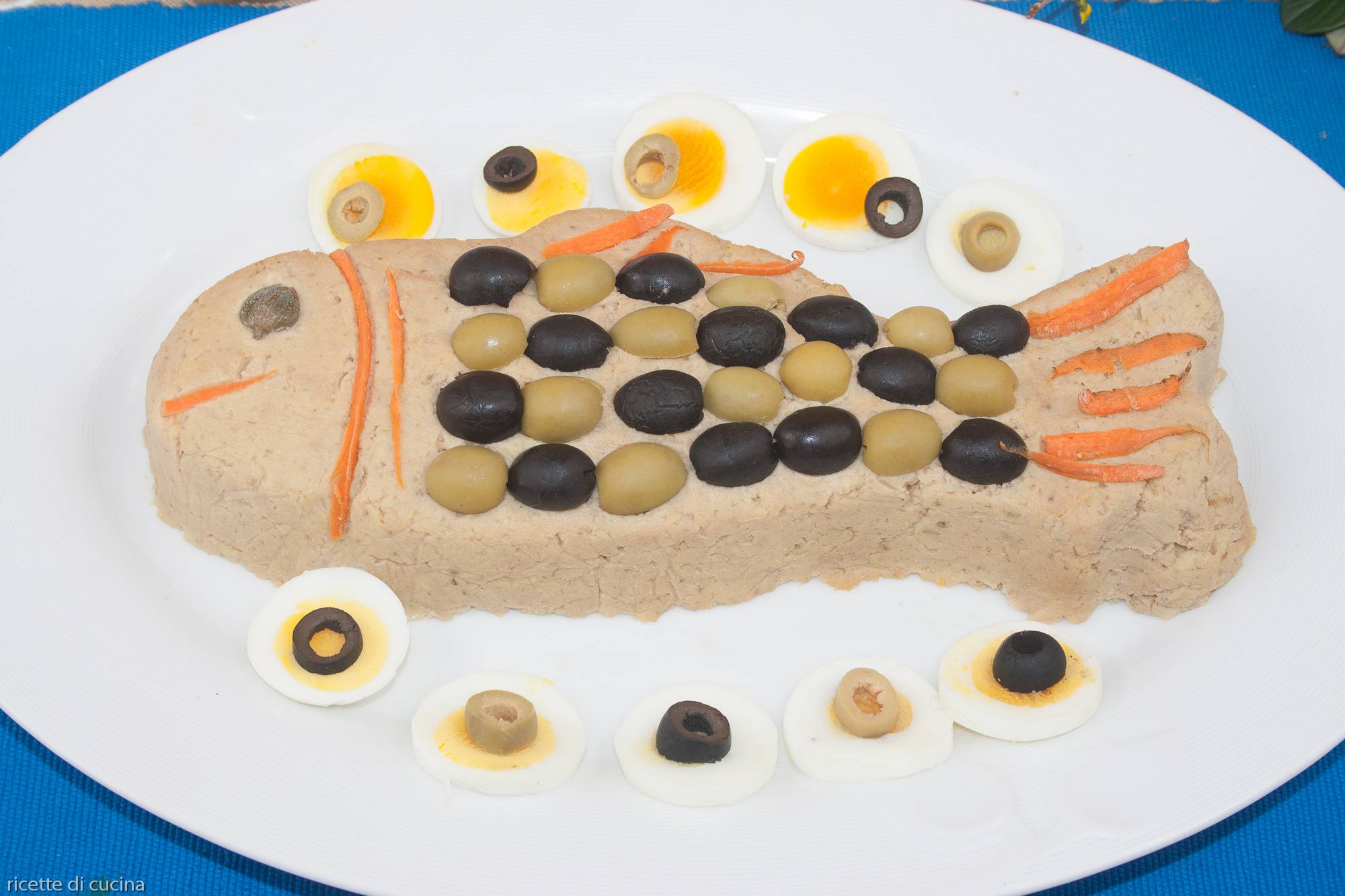 ricetta del pesce finto