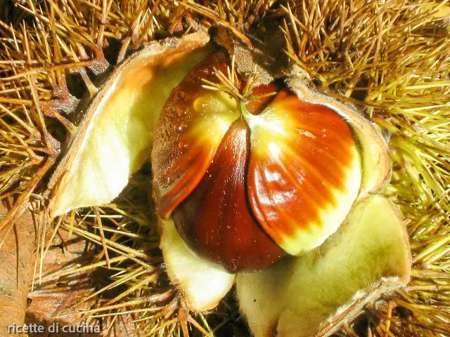 ricetta castagne secche profumate