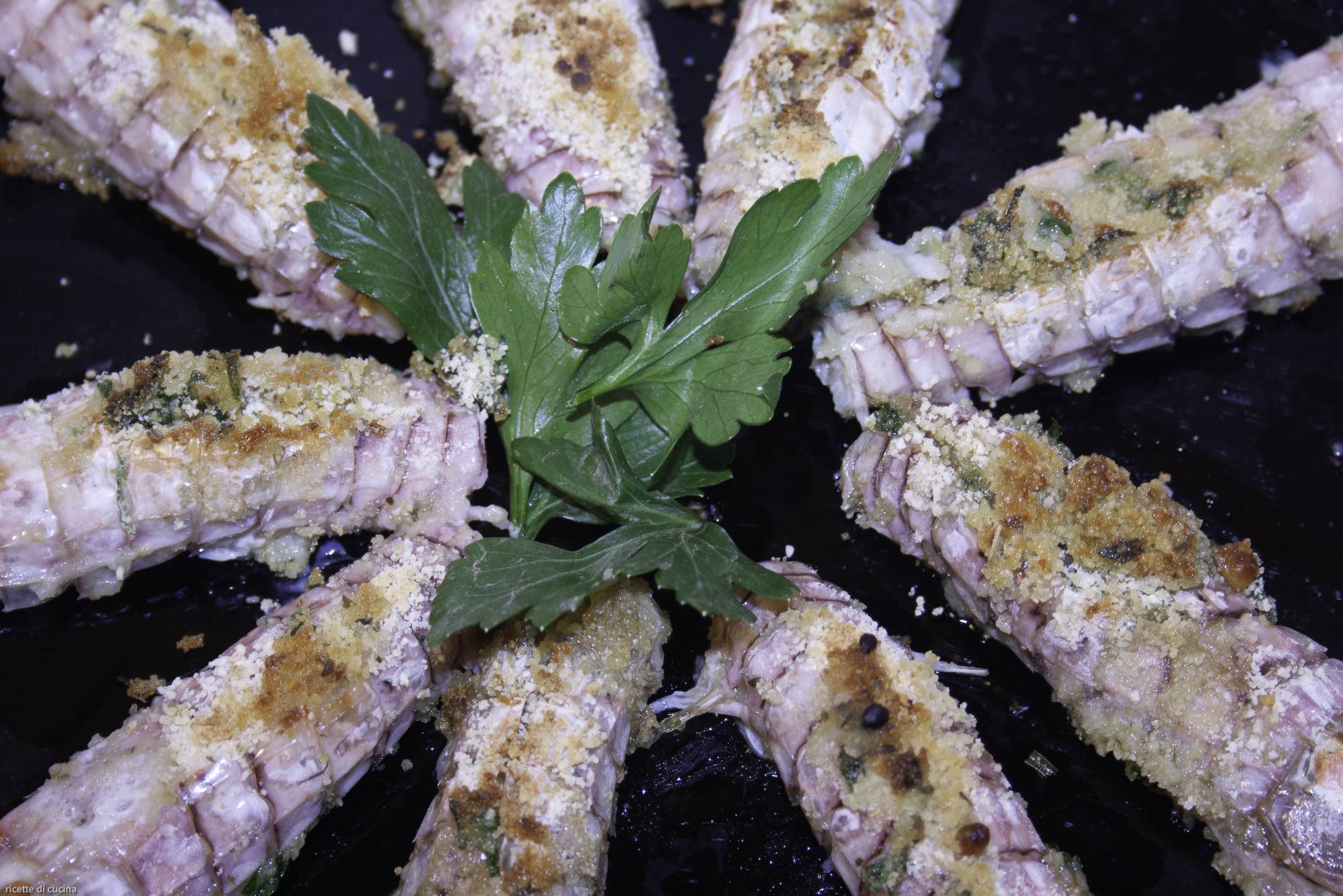 ricetta cicale mare forno gratinate