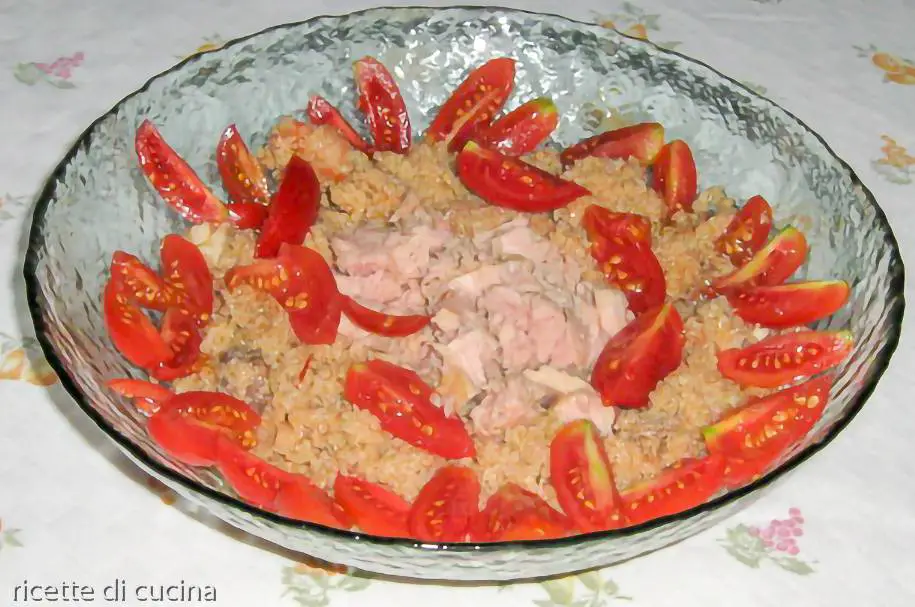 ricetta cous cous tonno pomodori