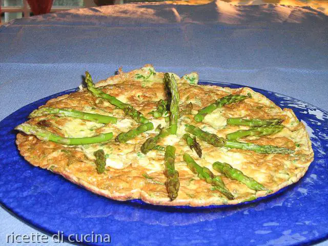 ricetta frittata asparagina