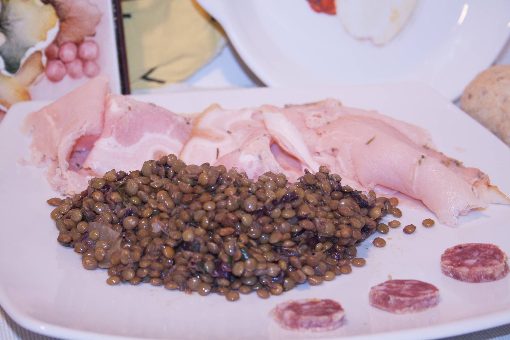 ricetta lenticchie radicchio rosso