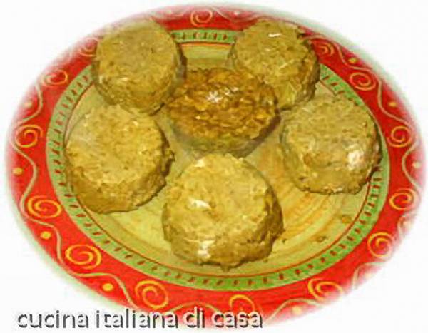 ricetta sformato lenticchie rosse