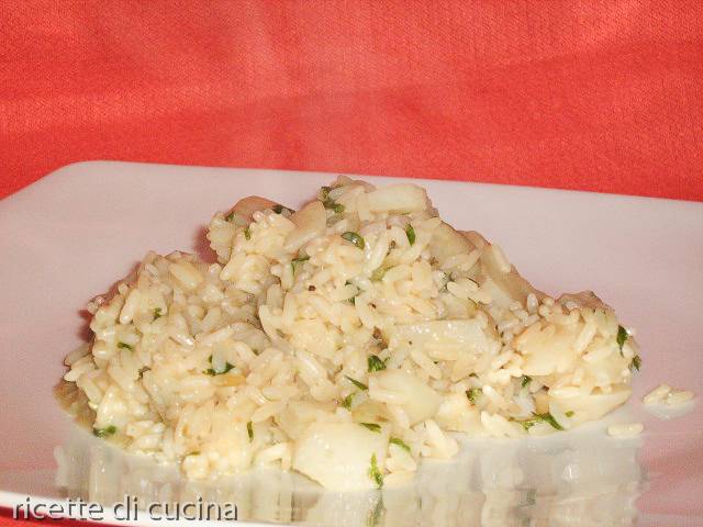 ricetta risotto topinambur