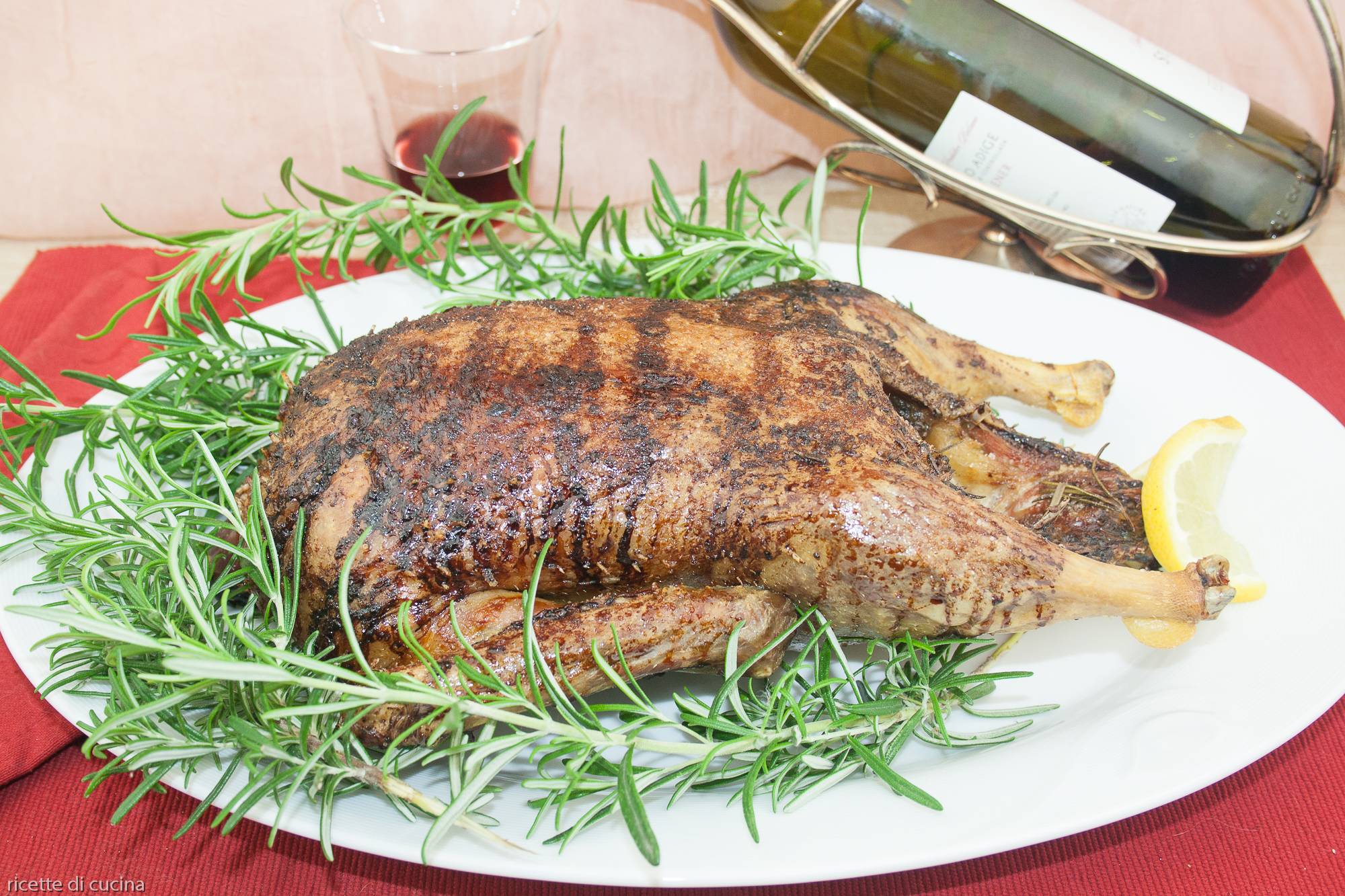 ricetta anatra arrosto forno