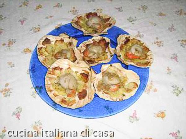 ricetta capesante patate