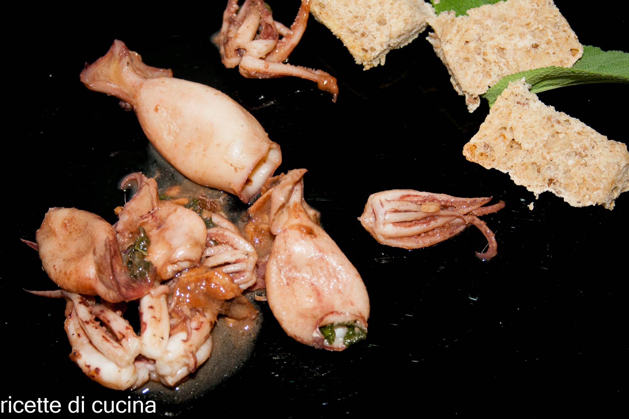 totani al vino bianco, ricetta secondo piatto leggero con i totani