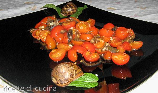 ricetta lumache romana