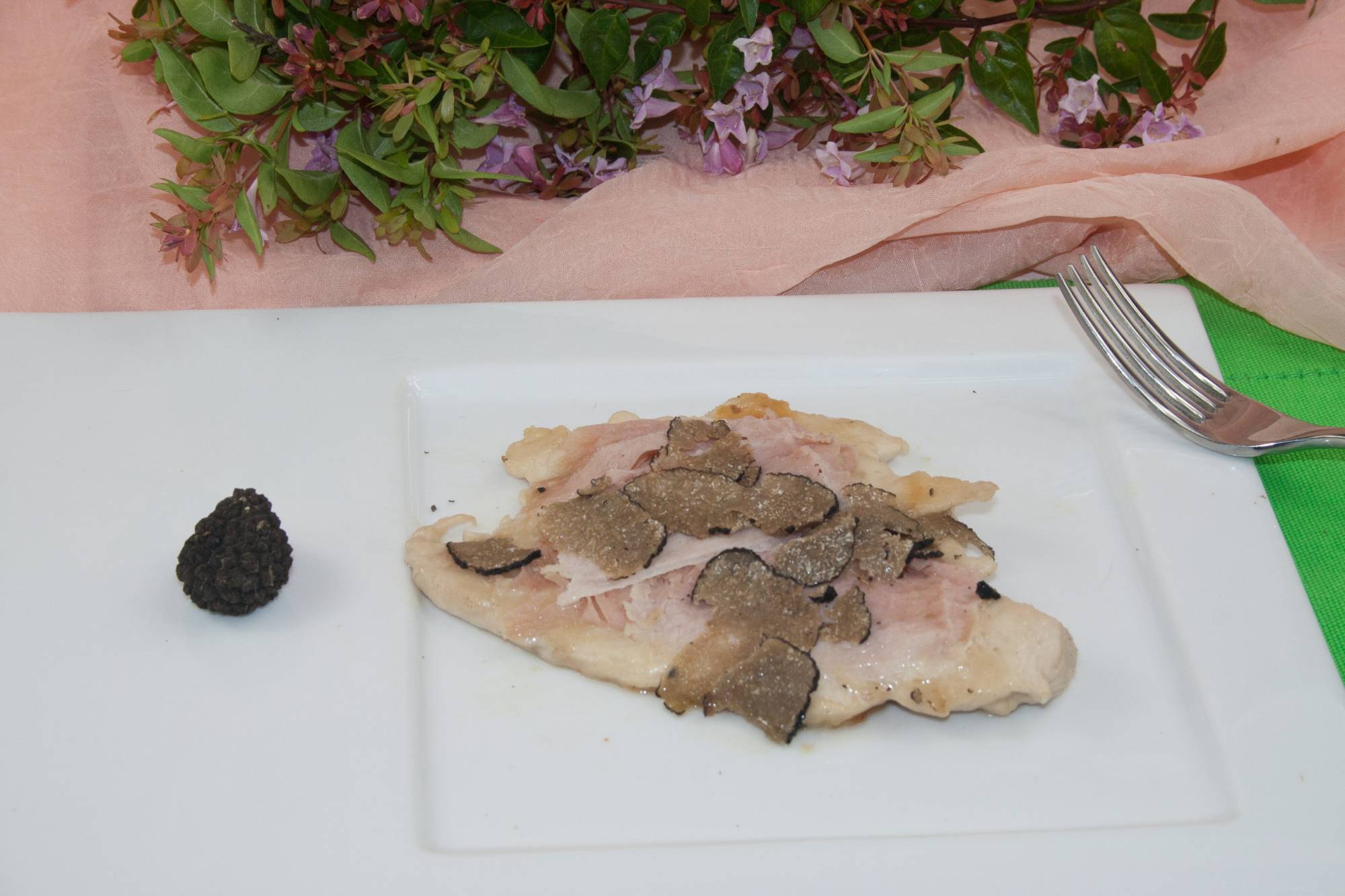 ricetta per petto di pollo con tartufo