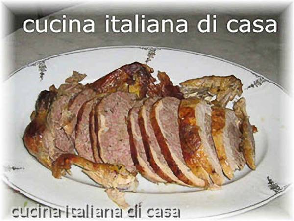 ricetta faraona ripiena carne