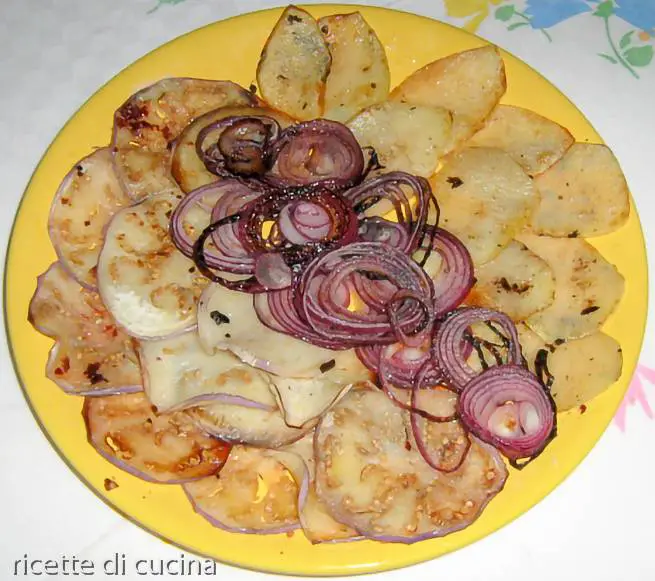ricetta grigliata verdure miste
