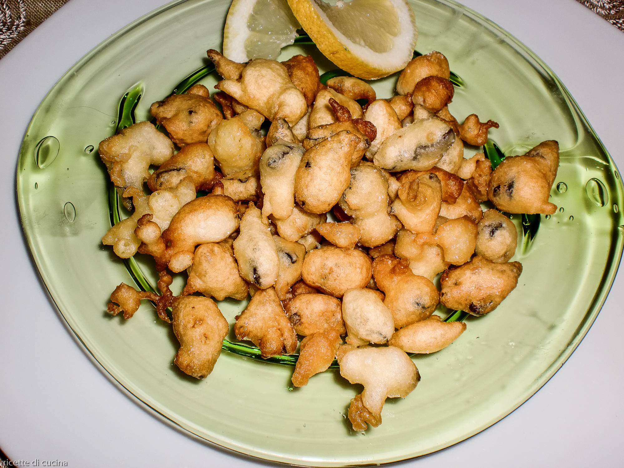 lumache fritte in pastella, ricetta tradizionale