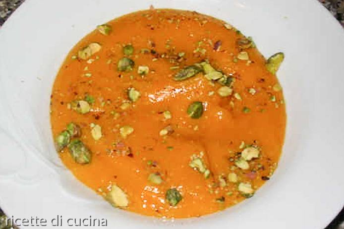 ricetta crema vellutata zucca